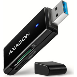 Axagon CRE-S2N Card Reader USB-A 3.2 Gen 1 για SD / microSD