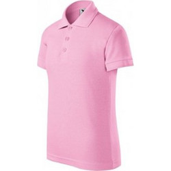 Malfini Παιδικό Polo Κοντομάνικο Ροζ MLI-22230