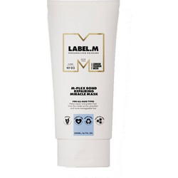 Label.m Plex Bond Repairing Miracle Μάσκα Μαλλιών για Επανόρθωση για Ταλαιπωρημένα Μαλλιά 200ml