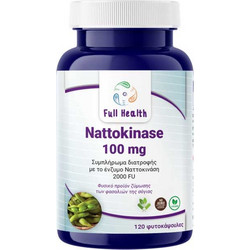 Full Health Nattokinase 100mg 120 Κάψουλες