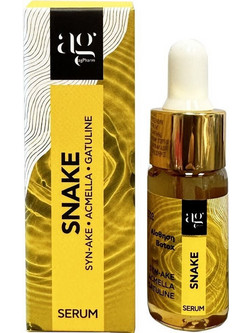 AG Pharm Snake Αντιγηραντικό Serum Προσώπου με Υαλουρονικό 10ml