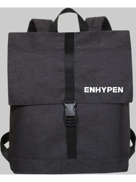 Enhypen Cube Σακίδιο Πλάτης Μαύρο