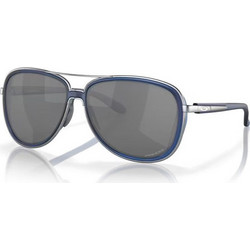 Oakley OO4129 24 Ανδρικά Γυαλιά Ηλίου Aviator Κοκάλινα Μαύρα με Μαύρο Polarized Φακό