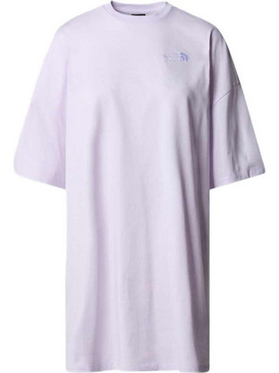 The North Face Essential Tee Mini Καλοκαιρινό Αθλητικό Μπλουζοφόρεμα Λιλά NF0A87NF-PMI