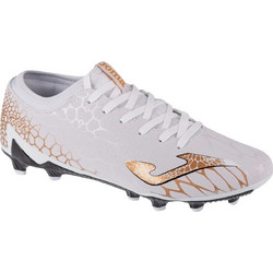 Joma Gol 2402 FG GOLS2402FG Ποδοσφαιρικά Παπούτσια με Τάπες Λευκά Χρυσά