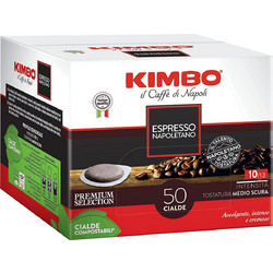 Kimbo Κάψουλες Espresso Napoletano Συμβατές με Μηχανή E.S.E Pod 50τμχ
