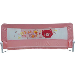 Beboulino Προστατευτική Μπάρα Κρεβατιού Bear Pink 180cm