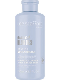 Lee Stafford Bleach Blondes Ice White Toning Σαμπουάν για Προστασία Χρώματος & Επανόρθωση για Βαμμένα Μαλλιά 250ml