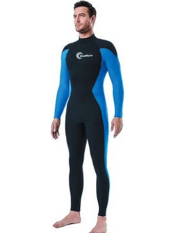 BlueWave Breeze Ολόσωμη Στολή Κατάδυσης Neoprene για Θαλάσσια Σπορ 3mm