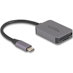 DeLOCK 91009 Card Reader USB-C 3.2 Gen 1 για SD / microSD