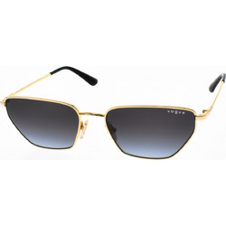 Vogue VO4316 280/8G Γυναικεία Γυαλιά Ηλίου Cat Eye Μεταλλικά Χρυσά με Μαύρο Degradee Φακό