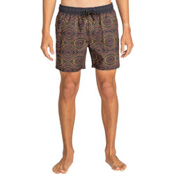 Billabong Ανδρικό Μαγιό Σορτς με Σχέδια Καφέ EBYJV00128-RST