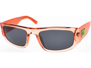 DSQUARED2 D20016/S Z34/IR Ανδρικά Γυαλιά Ηλίου Ορθογώνια Κοκάλινα Πορτοκαλί με Μαύρο Polarized Φακό