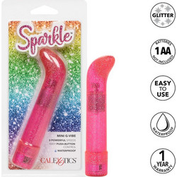 CalExotics Sparkle Mini G-Vibe Δονητής G-Spot 11.5cm Ροζ