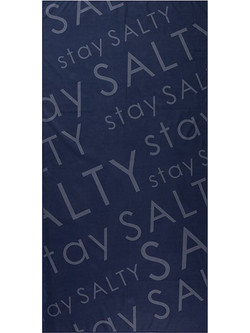 Nef-Nef Stay Salty Παιδική Πετσέτα Θαλάσσης Microfiber Navy Μπλε 75x150cm