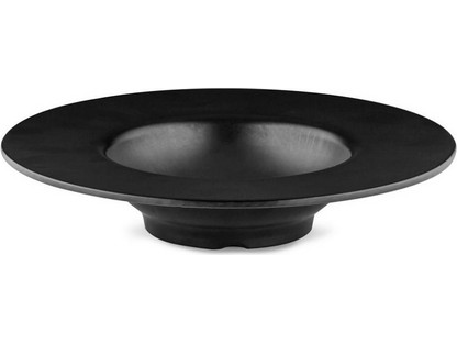 Espiel Πιάτο Βαθύ Μελαμίνης Matt Black Gravity 28cm MLB359K24-3