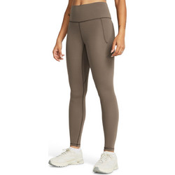 Under Armour Meridian Γυναικείο Κολάν Μακρύ Ψηλόμεσο Βαμβακερό Ταμπά 1382522-200