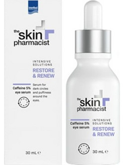 InterMed The Skin Pharmacist Restore & Renew Caffeine 5% Eye Αντιγηραντικό Serum Ματιών για Μαύρους Κύκλους με Καφεΐνη 30ml