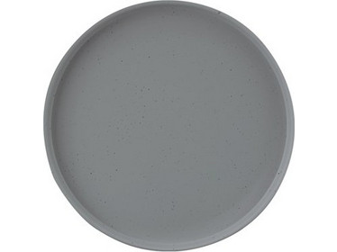 Πιάτα Ρηχά Μελαμίνης Thali Γκρι Σετ 6τμχ S-3227/GR