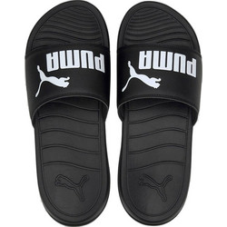 Puma Popcat 20 Ανδρικές Παντόφλες Καλοκαιρινές Κολυμβητηρίου Μαύρες 372279-01