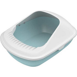 Pet Interest Cradle Semi Closed Λεκάνη Γάτας Μπλε Μ56xΠ42xΥ26.5cm