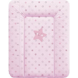 Lorelli Stars Μαλακή Αλλαξιέρα Μωρού Πλαστική 70x50cm Ροζ