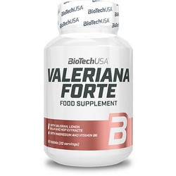 Biotech USA Valeriana Forte 60 Ταμπλέτες
