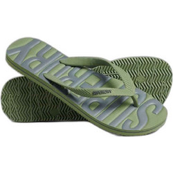 Superdry Vintage Vegan Ανδρικές Σαγιονάρες Πράσινο Mint MF310263A-ZTV