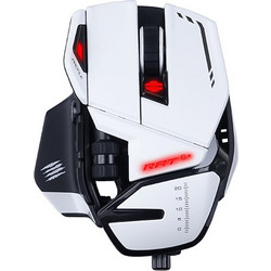 Mad Catz R.A.T. 6+ Ενσύρματο Gaming Ποντίκι RGB 12000 DPI White