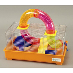 Domus Molinari Criceto Special 2 Lux Κλουβί για Χάμστερ Πορτοκαλί 44x26x33cm
