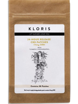 Kloris 24Hour Release CBD 16mg Patches Έμπλαστρα 30τμχ