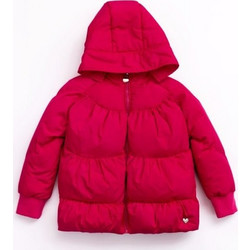 Funky Παιδικό Μπουφάν Χειμωνιάτικο Puffer Φούξια 224-718109-1