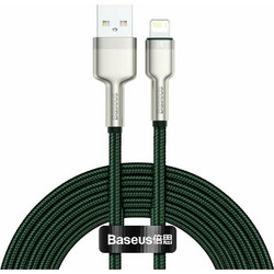 Baseus Cafule Braided USB-A to Lightning Cable 2m Green CALJK-B06