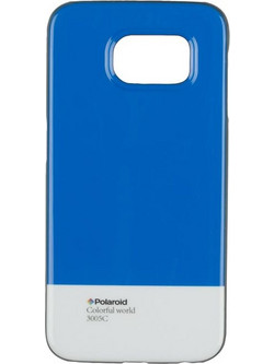 Polaroid Θήκη Κινητού Samsung Galaxy S6 από Σκληρό υλικό για την Προστασία του Smartphone, 97970 Χρώμα Μπλε - Polaroid