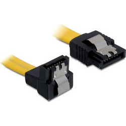 DeLOCK 82811 Καλώδιο Σκληρού Δίσκου 7-Pin SATA III to 7-Pin SATA III 0.5m Yellow