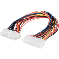 Goobay 93239 Καλώδιο Τροφοδοσίας 24-Pin ATX Male to 24-Pin ATX Female 0.3m Multicolor
