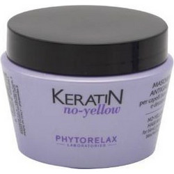 Phytorelax No-Yellow Μάσκα Μαλλιών για Προστασία Χρώματος & Επανόρθωση για Βαμμένα Μαλλιά 250ml