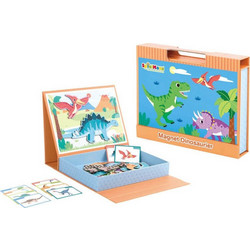 SpielMaus Μαγνητικό Puzzle Box Δεινόσαυροι 61τμχ