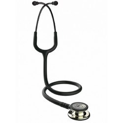 3M Littmann Classic III Παιδιατρικό Καρδιολογικό Στηθοσκόπιο Non Chill με Διπλό Κώδωνα Black Champagne Finish 5861