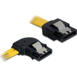 DeLOCK 82492 Καλώδιο Σκληρού Δίσκου 7-Pin SATA III to 7-Pin SATA III 0.3m Yellow