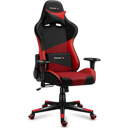 Huzaro Force 6.2 Καρέκλα Gaming Υφασμάτινη με Ρυθμιζόμενα Μπράτσα Μαύρη Κόκκινη S9146243