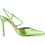 Envie Shoes Γόβες Slingback Δερμάτινες με Τακούνι Στιλέτο Πράσινες E02-17063