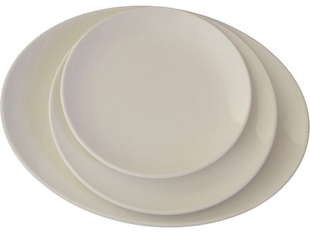 RiNART Valencia Πιάτο Ρηχό Πορσελάνης 25cm