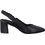 Marco Tozzi Γόβες Slingback Δερμάτινες με Χοντρό Χαμηλό Τακούνι Μαύρες 2-2-29644-42-001
