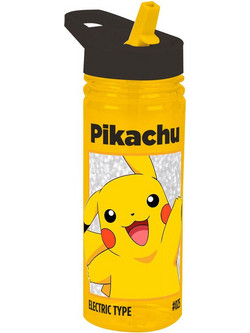 Kids Licensing Pokemon Pikachu Παιδικό Παγούρι Πλαστικό BPA Free Κίτρινο 600ml