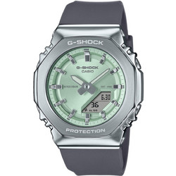Casio G-Shock Ανδρικό Ρολόι Χρονογράφος με Γκρι Καουτσούκ Λουράκι GM-S2110-3AER