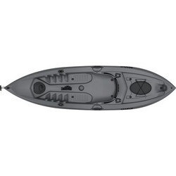 Seaflo Fishing Wakatipou Πλαστικό Kayak 1 Ατόμου Γκρι