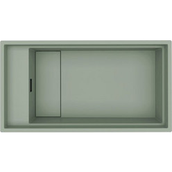 Elleci Dialogo 360 Workstation K82 Υποκαθήμενος Νεροχύτης Γρανίτη Αντιστρεφόμενος Sage Green