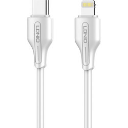 Ldnio LC121I USB-C to Lightning Cable 30W 1m White 6933138691359