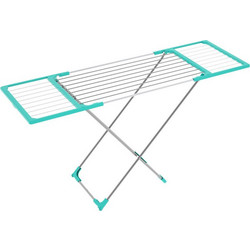 Metaltex Colombo Extensible Πτυσσόμενη Απλώστρα Ρούχων Δαπέδου Μεταλλική με Μήκος Απλώματος 20m